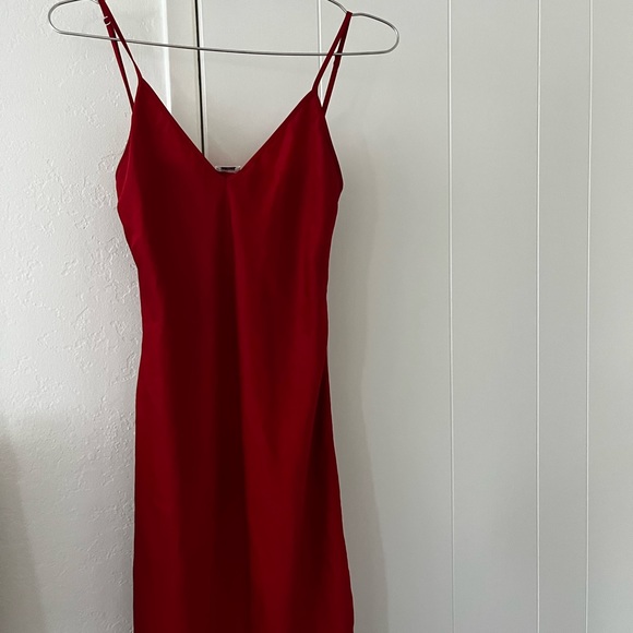 Aritzia Wilfred Christine Dress, Red Goji Berry, XS - Picture 7 of 7